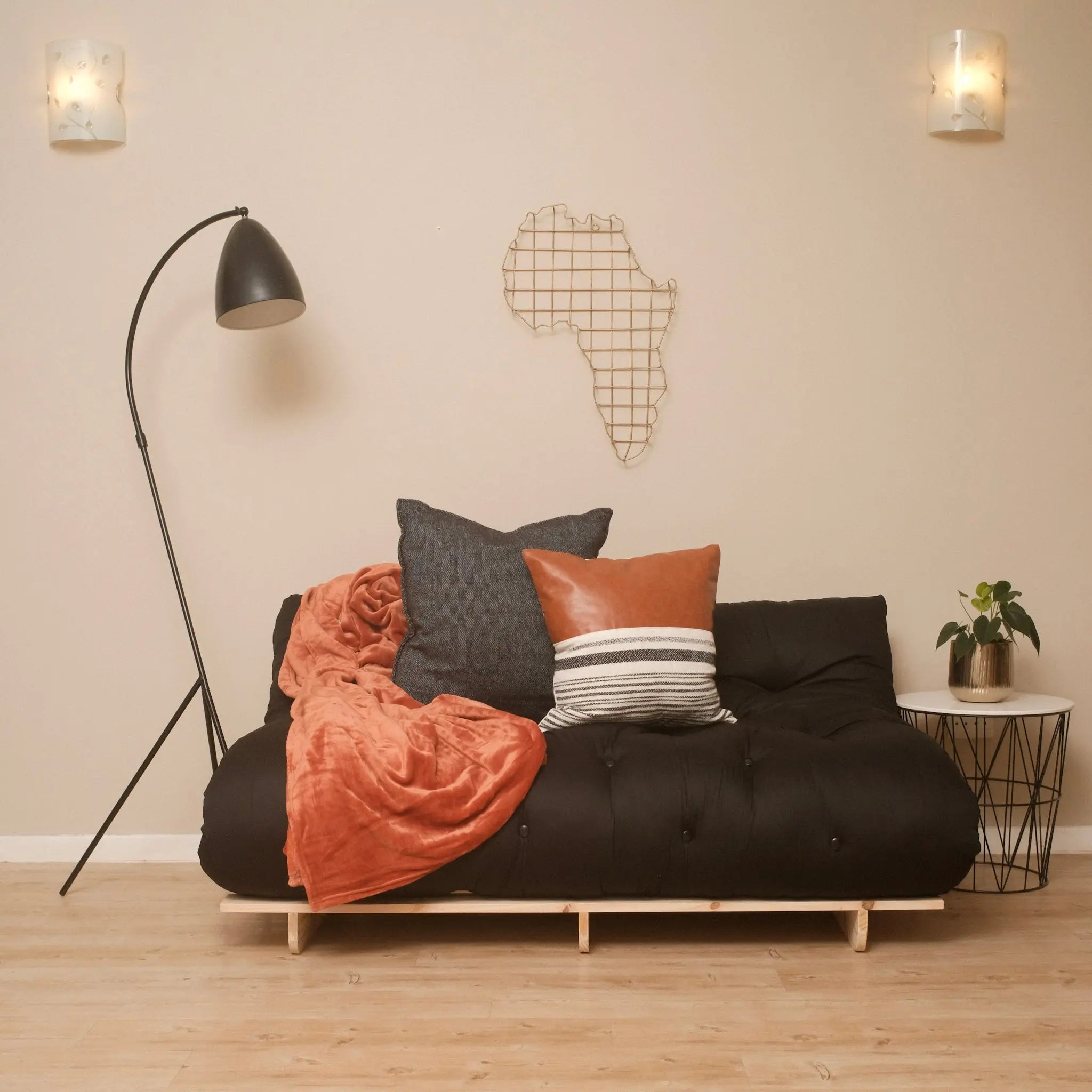Futon Double Mattress & Base Extra Length futonsonline